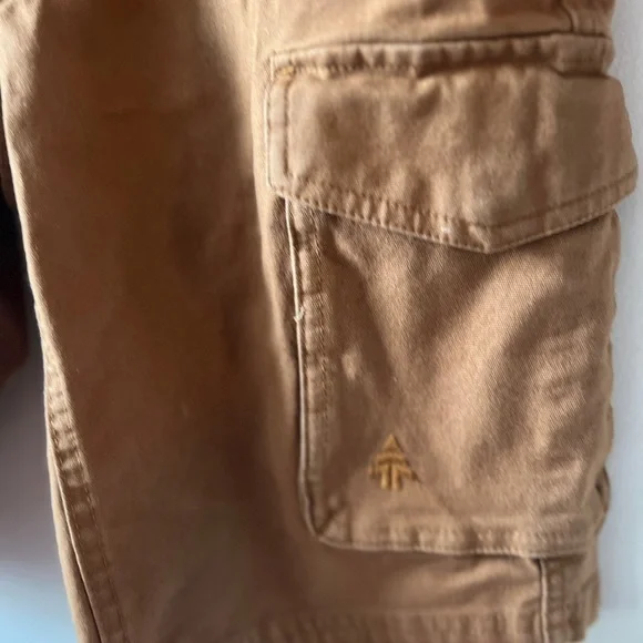 Woods Men's Brown/Tan Cargo Shorts 30 - Picture 3 of 6